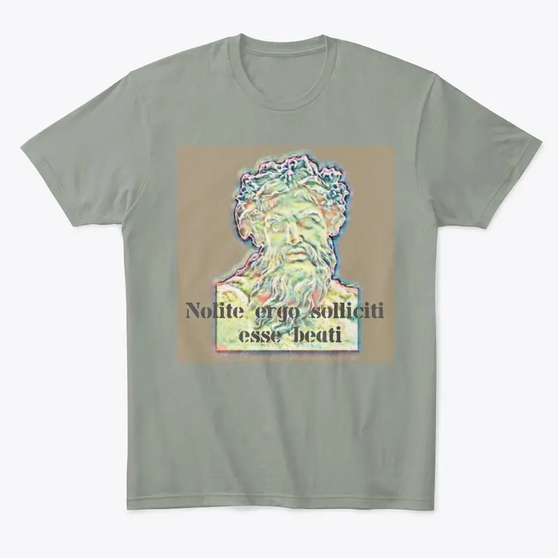 Greek Myth God T-shirt Khaki